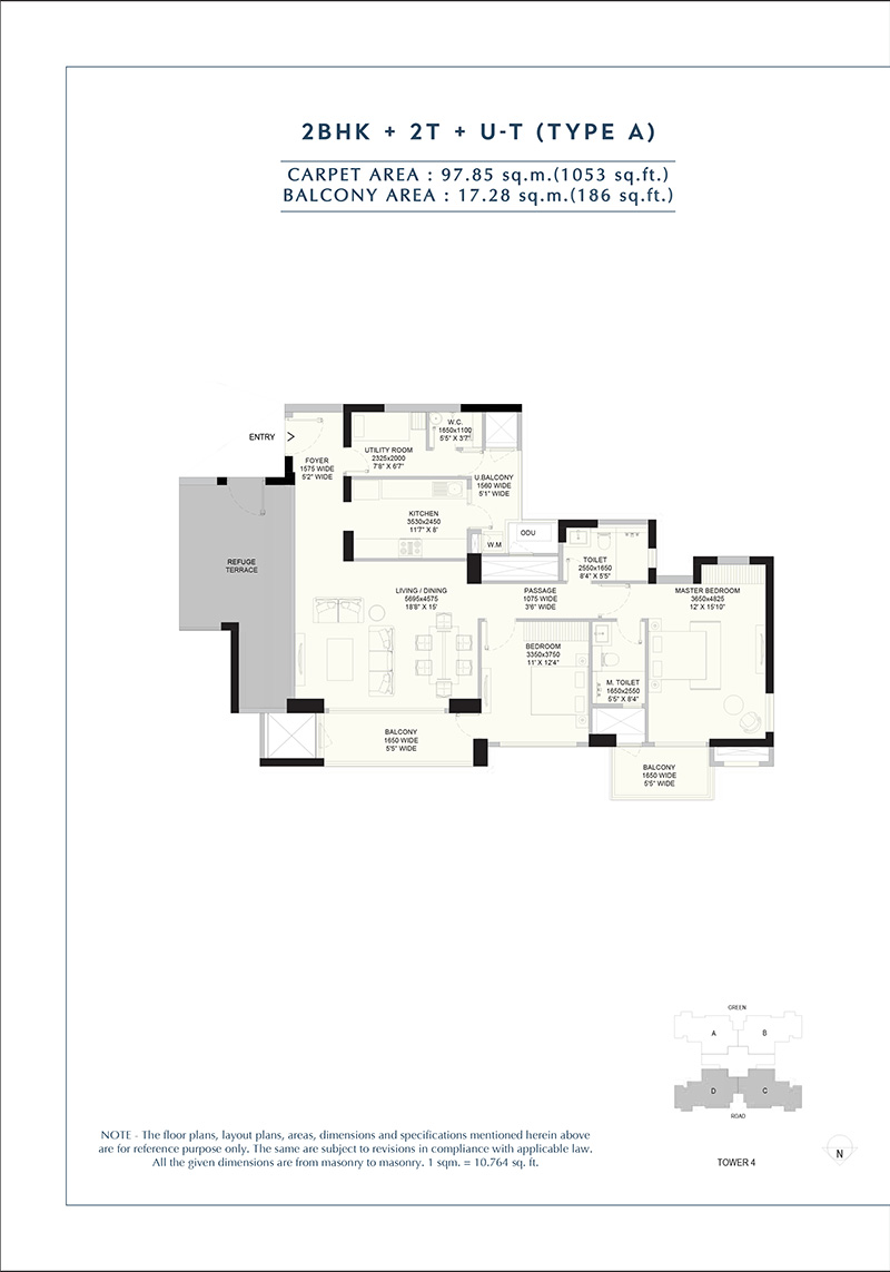 Emaar Amaris Floor Plans