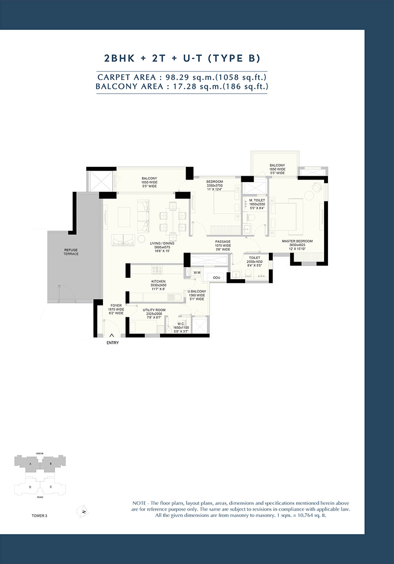 Emaar Amaris Floor Plans