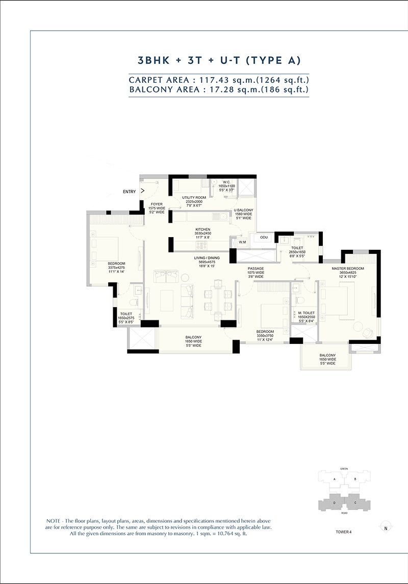 Emaar Amaris Floor Plans