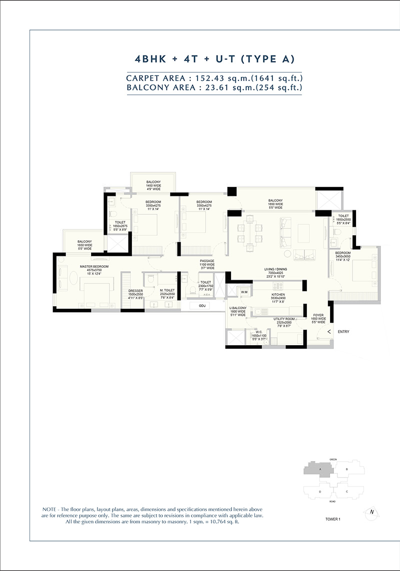 Emaar Amaris Floor Plans