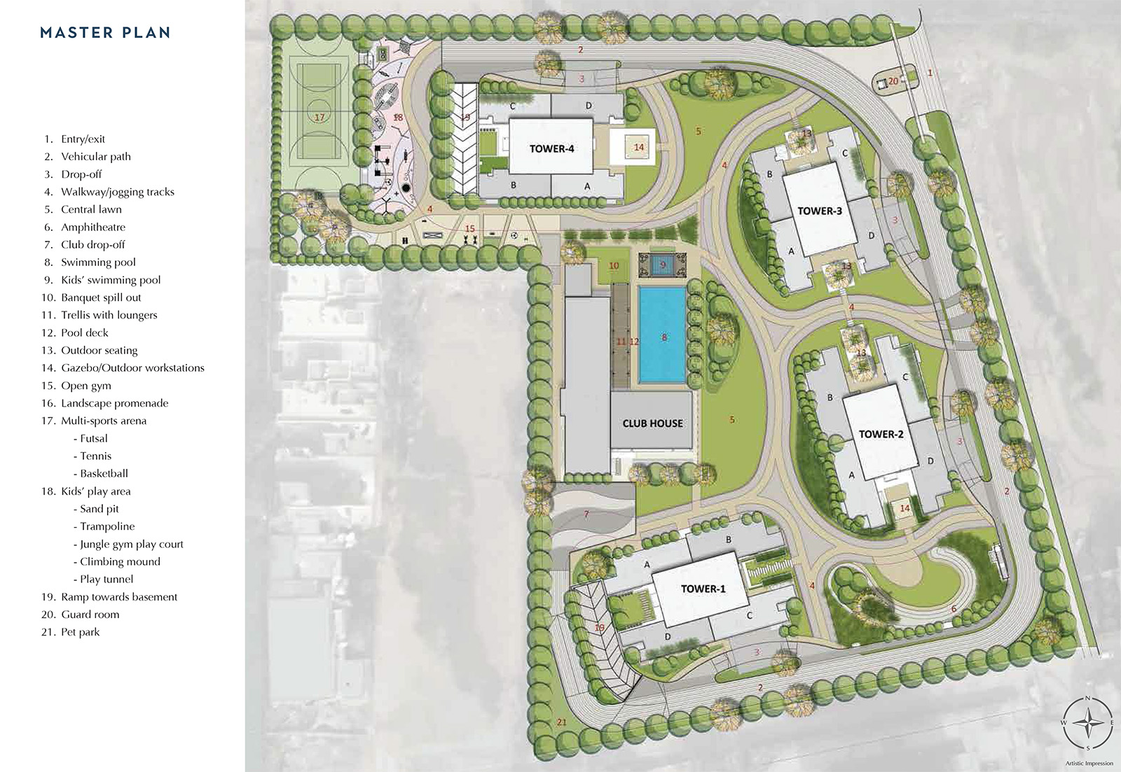 Emaar Amaris Master Plan